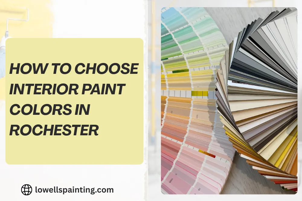 Steps to Choose Paint Colors for Interior Painting in Rochester Homes